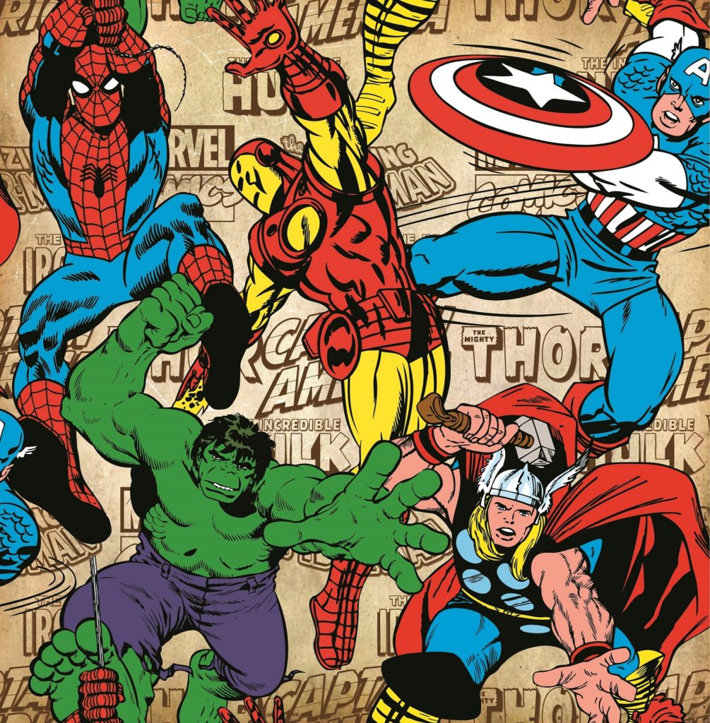 Marvel Superhero Line-up