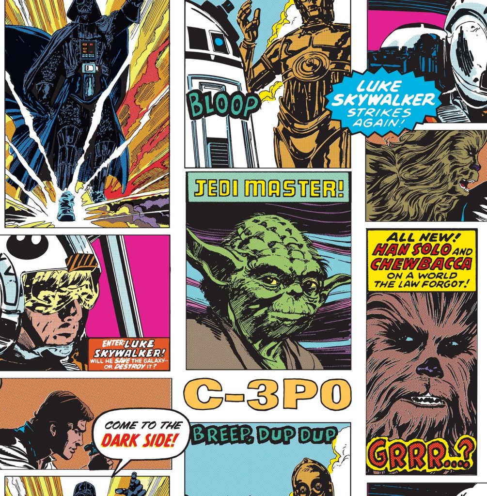 Star Wars Pop Art Collage