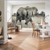 Elephant Mural Wallpaper