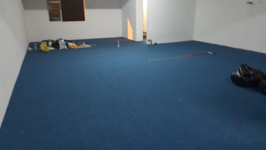 After installation