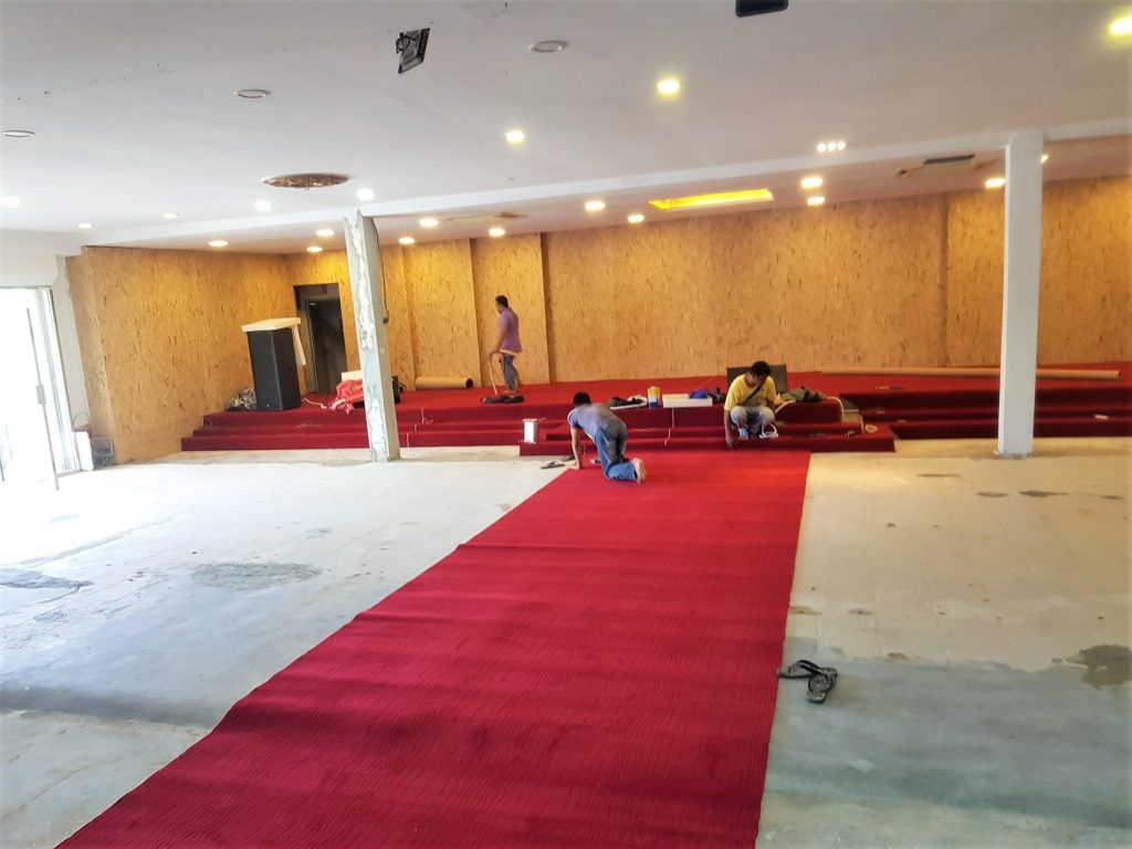 Installation in progress