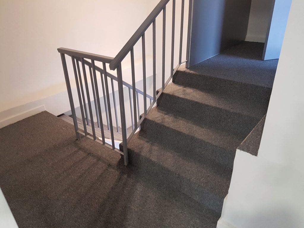 Installation completed top floor.