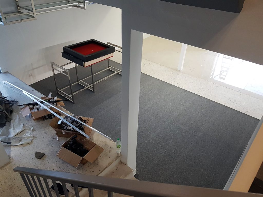 Installation completed ground floor.