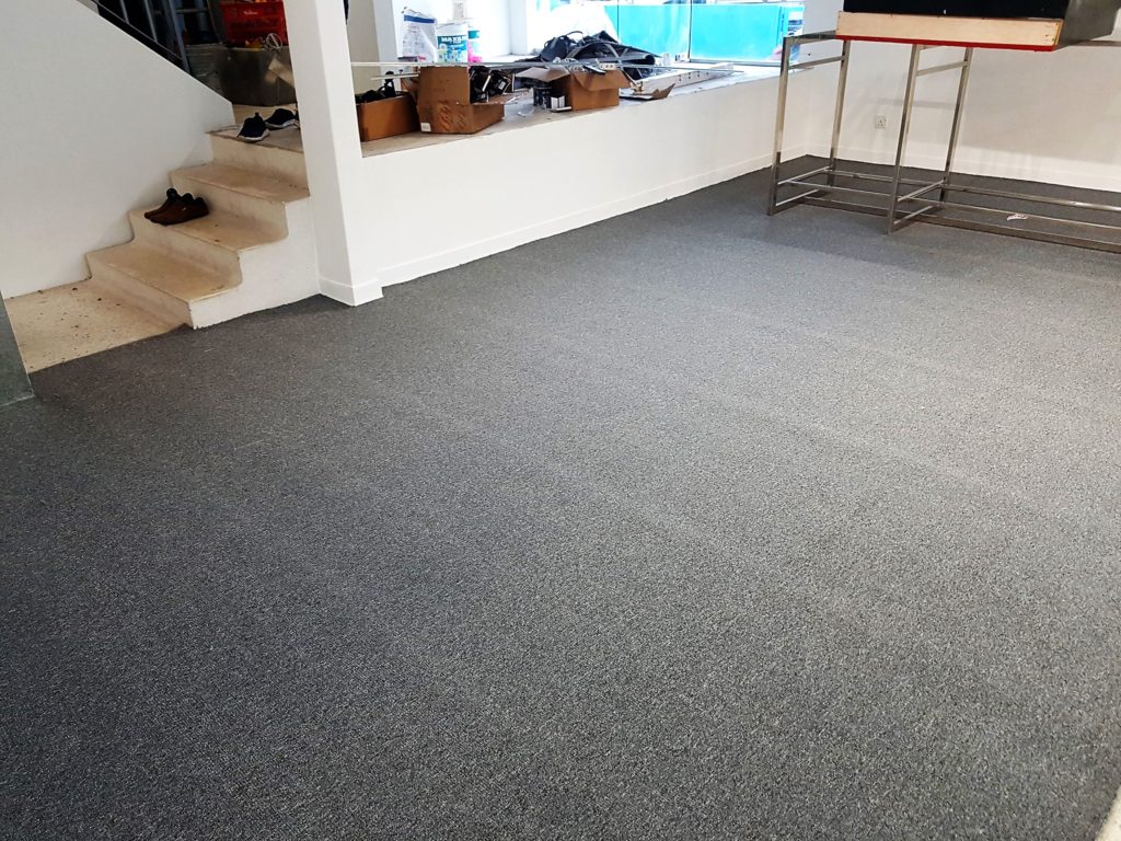Installation completed ground floor.