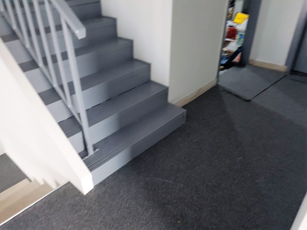 Installation completed ground floor.