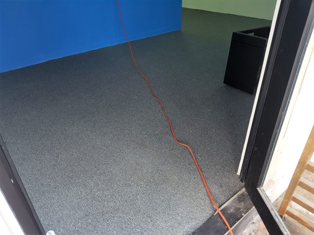 Installation completed ground floor.