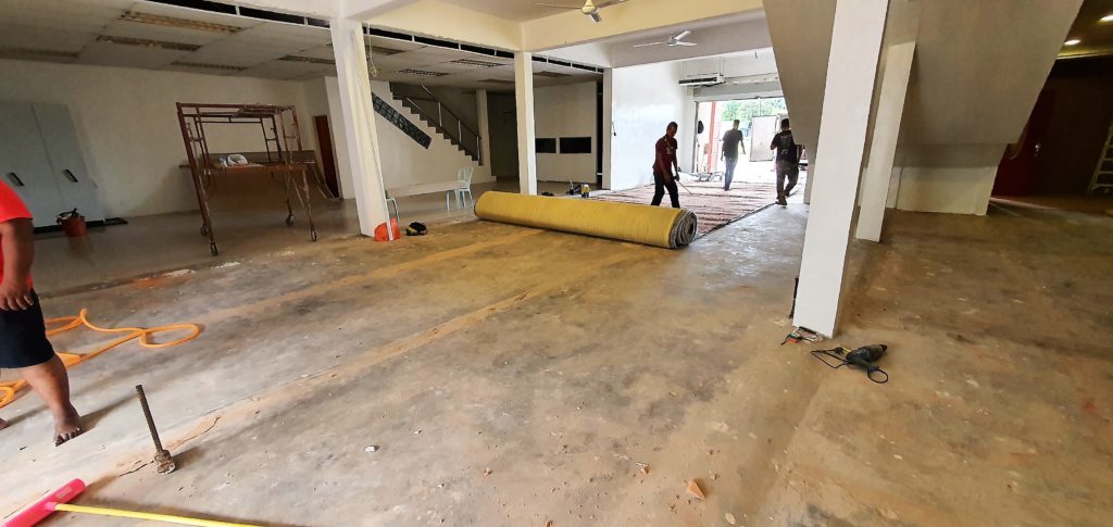 Installation in progress