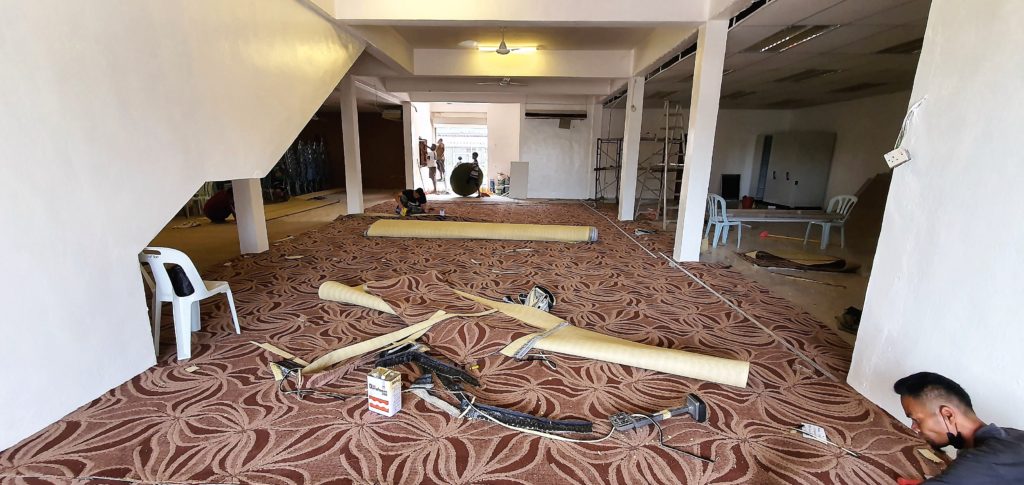 Installation in progress