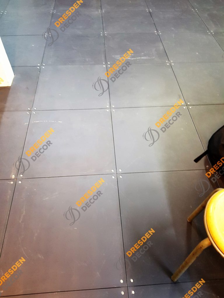 Raised floor — Completed