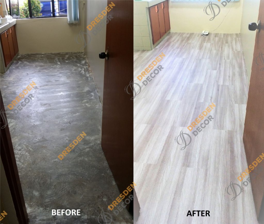 Sime Darby Banting Plantation 3.0mm PVC Korean Vinyl Plank — Completed