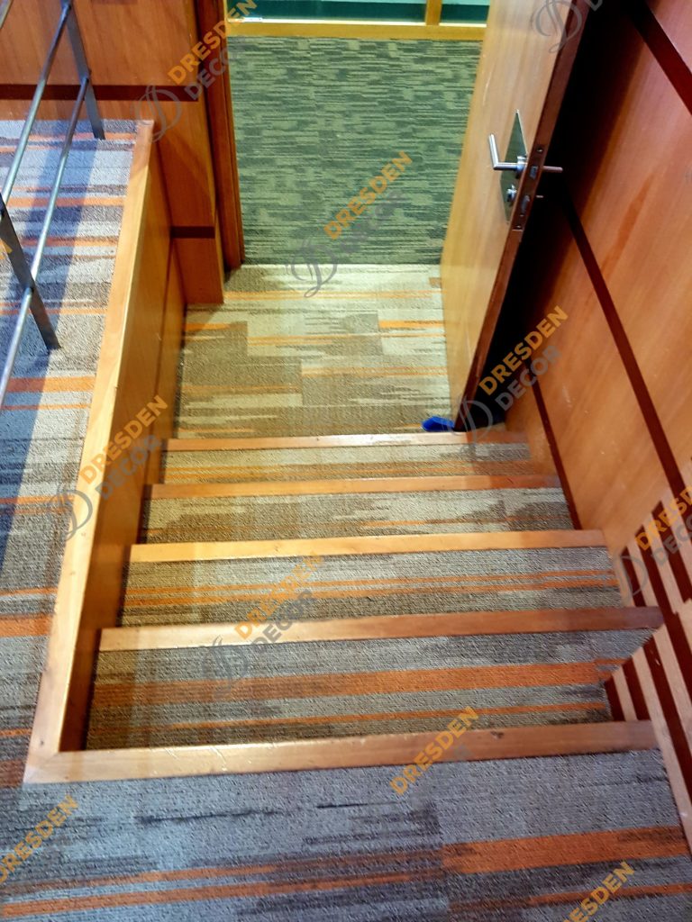 Carpet installed.