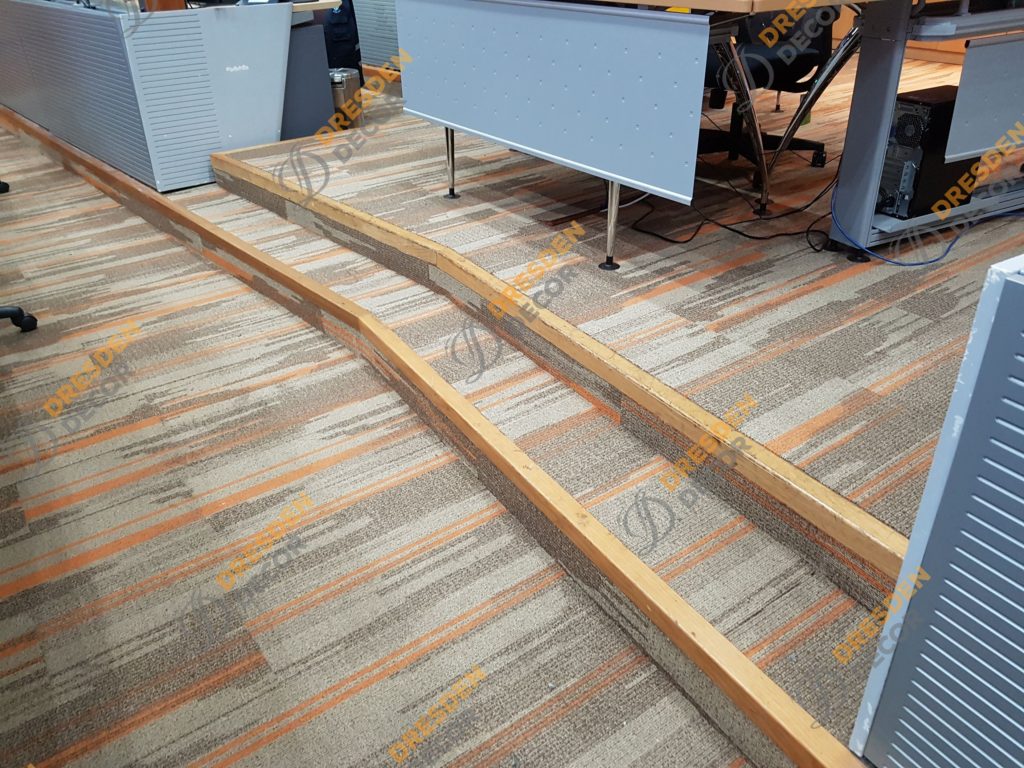 Carpet installed.
