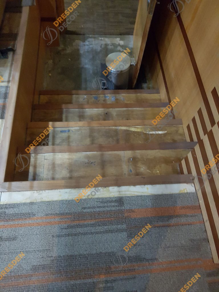 Carpet installed.