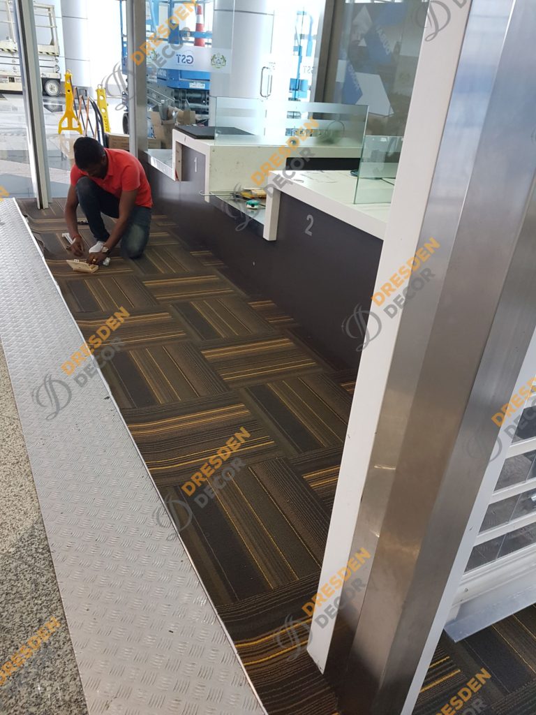 Installation in progress.