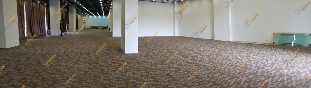 Carpet Tiles completed.