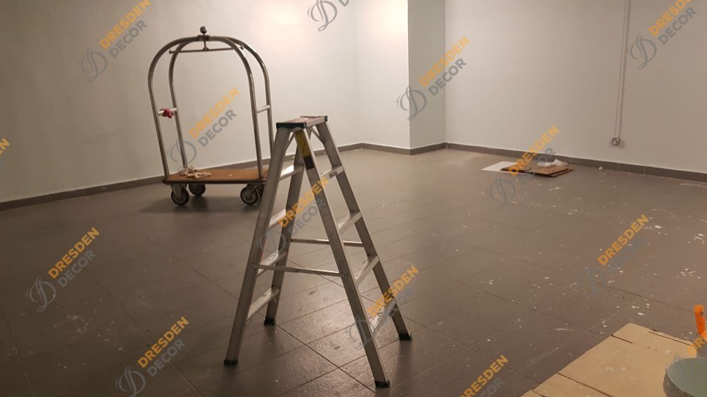 Space before installation