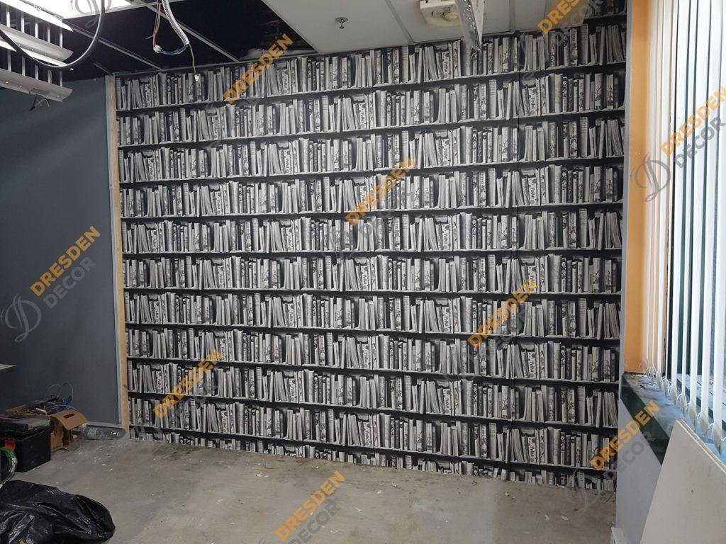 Wallpaper installation completed