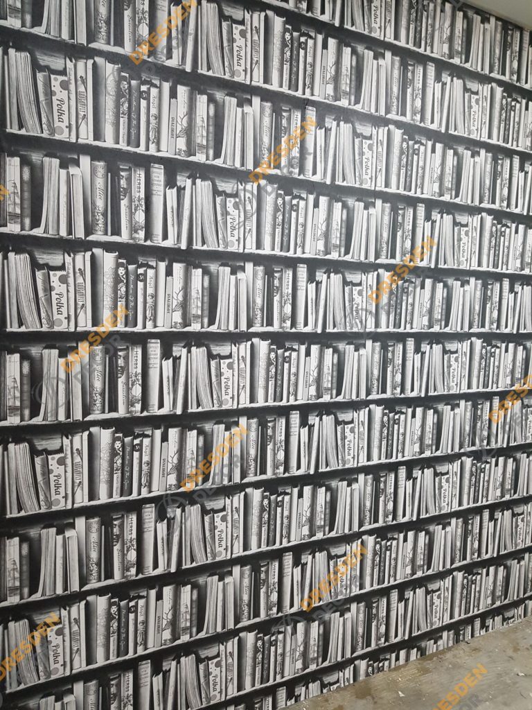 Wallpaper installation completed.