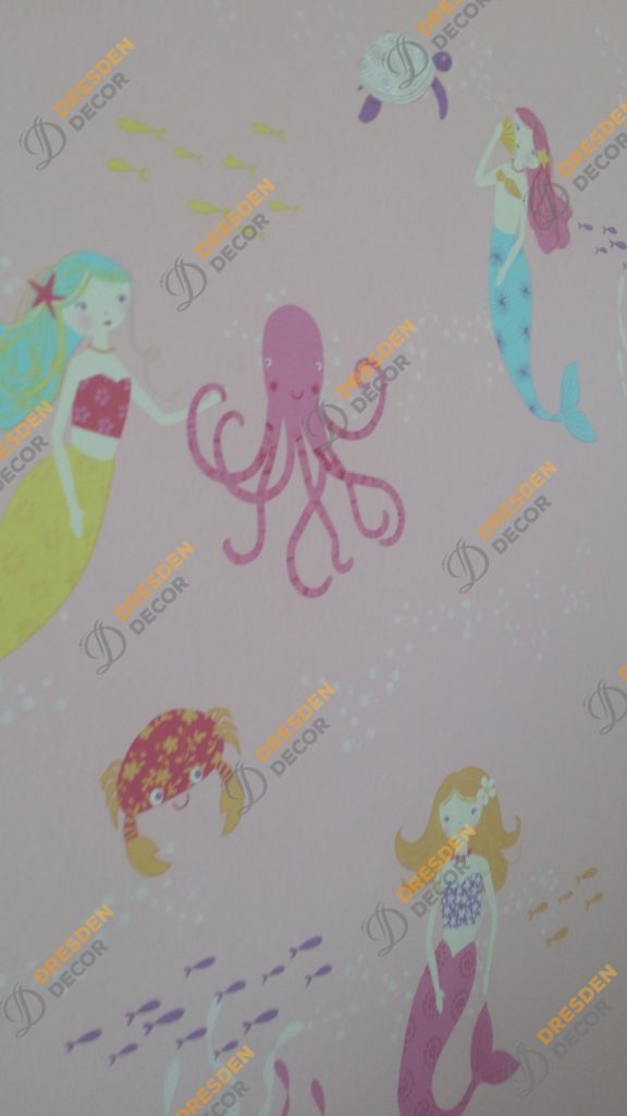 Wallpaper for the kid's room