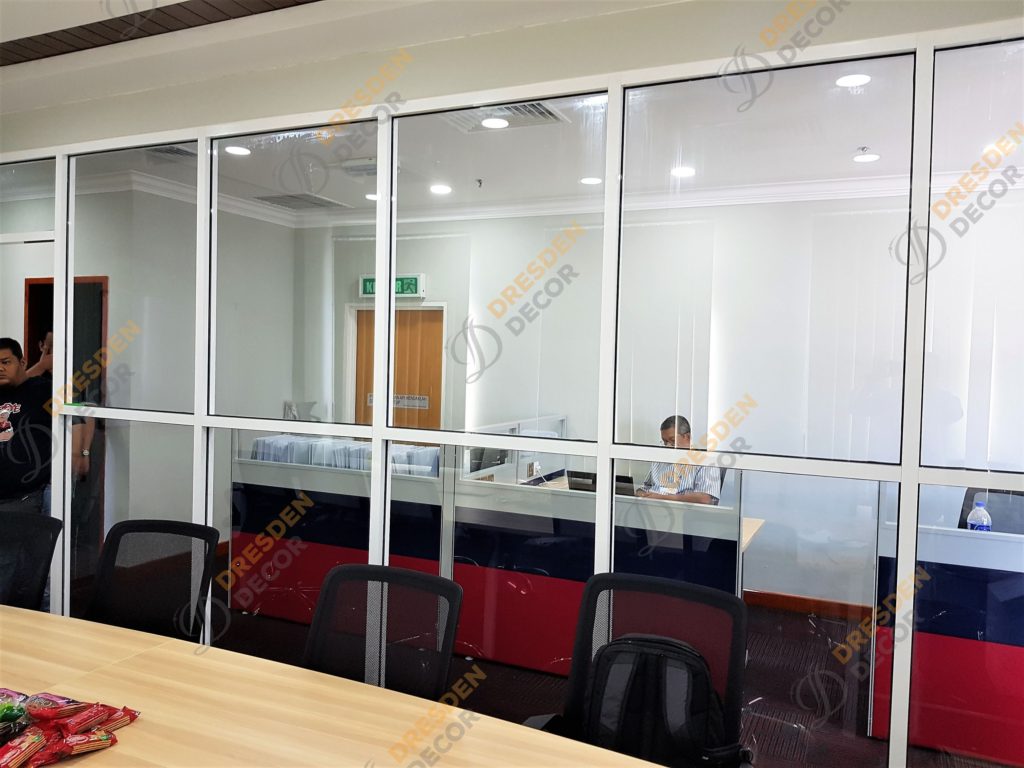 Meeting room before installation