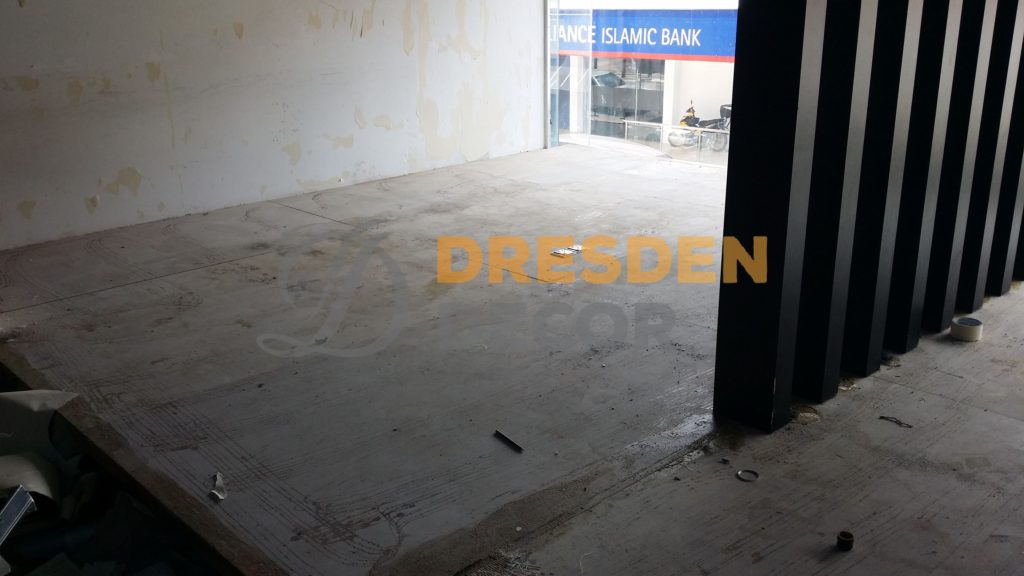 Site before installation