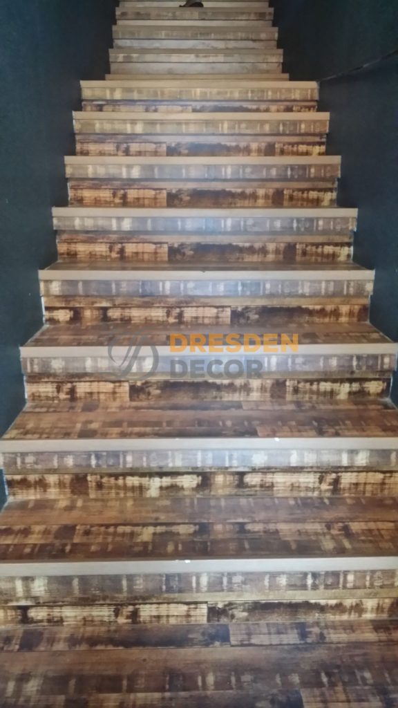 Staircase installation completed