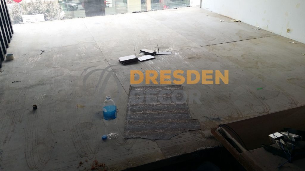Site before installation