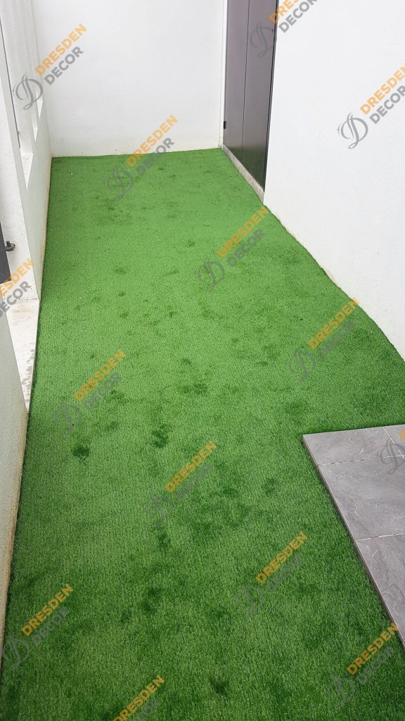 Grass installation completed